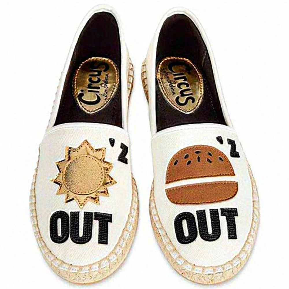 CIRCUS BY SAM EDELMAN "Suns Out, Buns Out" The‎ Leni Espandrilles 9.5